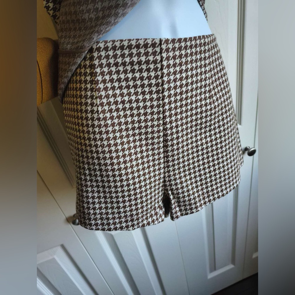 NEW Reformation Reiss Checked Button-Front Knit Two Pieces Set - Picture 7 of 11